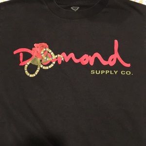 Diamond Black and Red shirt